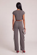 High Waist Cargo Pants