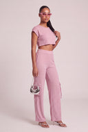 High Waist Cargo Pants