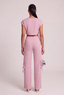 High Waist Cargo Pants