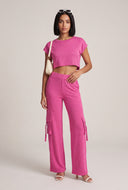 High Waist Cargo Pants