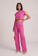 High Waist Cargo Pants