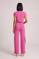 High Waist Cargo Pants