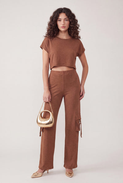 High Waist Cargo Pants