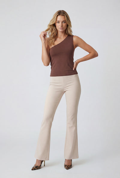 Alice High Waist Pull On Flare Pants