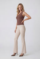 Alice High Waist Pull On Flare Pants