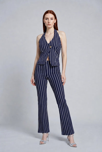 Chandler Striped Flare Pants