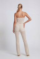 Micah Textured Keyhole Tube Top