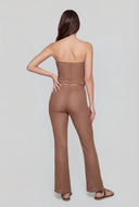 Micah Textured Keyhole Tube Top