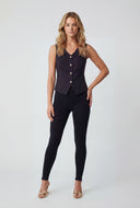 Addilyn Linen Blazer Vest