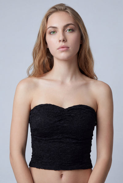 Coraline Lace Sweetheart Tube Top