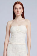 Coraline Lace Sweetheart Tube Top