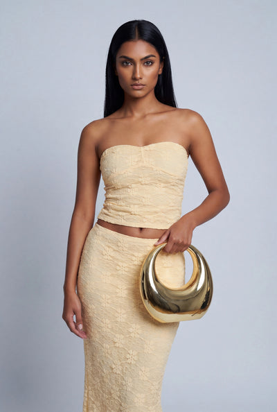 Coraline Lace Sweetheart Tube Top