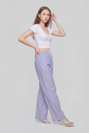 Vanessa Striped Wide-Leg Pants