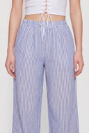 Vanessa Striped Wide-Leg Pants