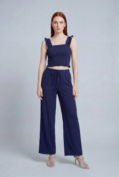 Joy Drawstring High Waist Pants