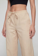 Arianna Straight-Leg Drawstring Pants