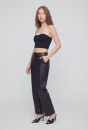 Contrast Sweetheart Tube Top
