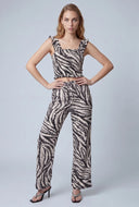 Zebra High Waist Pants