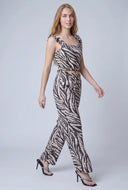 Zebra High Waist Pants
