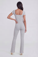 Sloane Ribbed Slim Bootcut Pants