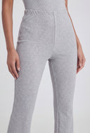 Sloane Ribbed Slim Bootcut Pants
