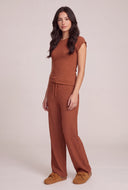 Textured Ruched Cap Sleeve Top