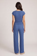 Leyla Textured Drawstring Pants