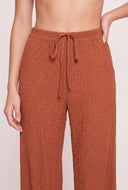 Leyla Textured Drawstring Pants