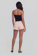 Brianna Ruffled Mesh Shorts