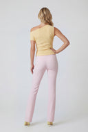 One Shoulder Asymmetrical Knit Top
