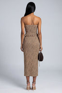 Ada Leopard Tube Top