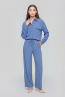 Thea Flap Pocket Button Front Shirt