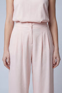 Linen Pleated Pants