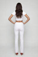 Ensley Pintuck Flared Pants