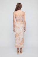 Remy Shirred Side Crop Tube Top