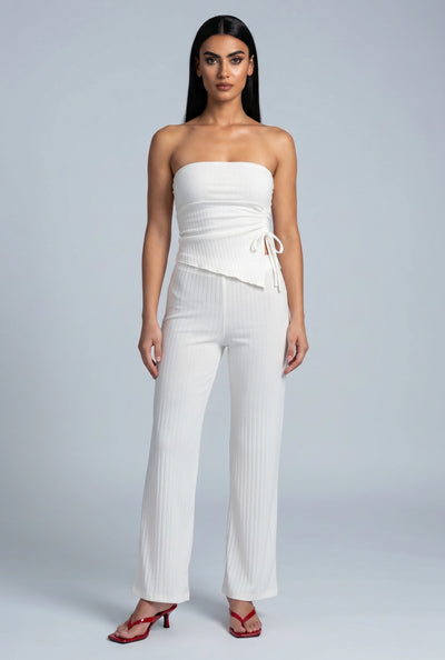 Janiyah Ribbed Flare Pants