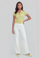Textured Lettuce Edge Shirt