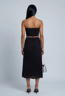 Aniyah Patchwork Midi Skirt