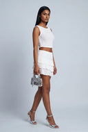 Textured Crop Top