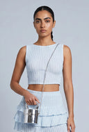 Textured Crop Top