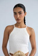 Lilian Textured Crop Cami