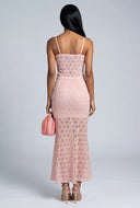 Eleanora Lace High Waist Maxi Skirt