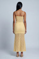 Eleanora Lace High Waist Maxi Skirt