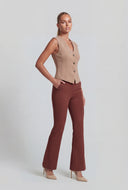 Michaela Shoulder Pad Blazer Vest
