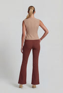Michaela Shoulder Pad Blazer Vest