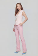 Michaela Shoulder Pad Blazer Vest