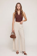 Striped Linen Pants
