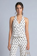 Polka Dot Halter Top