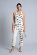 Polka Dot Halter Top