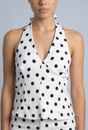 Polka Dot Halter Top